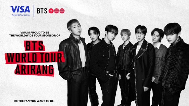 BTS World Tour ARIRANG ke Jakarta, Visa Siapkan Akses Eksklusif untuk ARMY