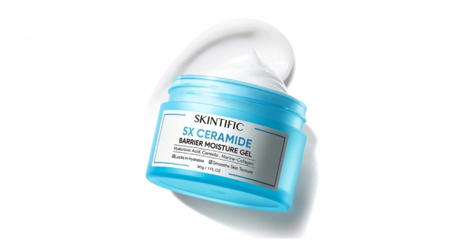 skintific 5x ceramide barrier repair moisture gel (skintific)