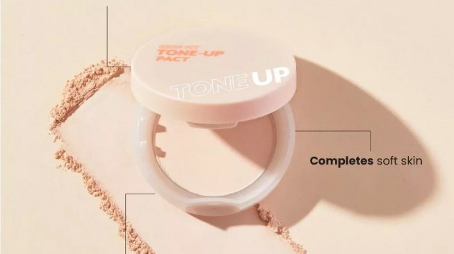 I'M MEME Skin Fit Tone-up Pact (Shopee)