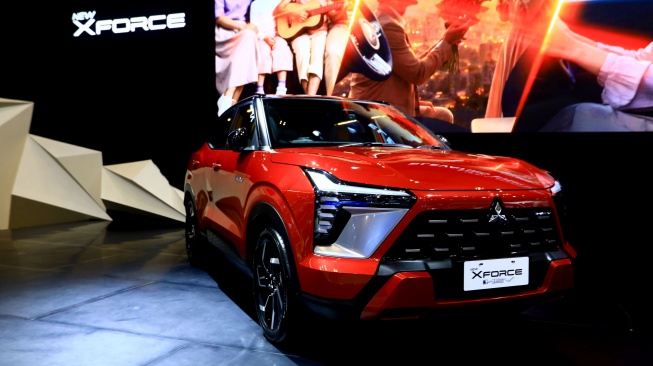Mitsubishi Xforce HEV dipamerkan di GIIAS 2026. [Dok MMKSI] 