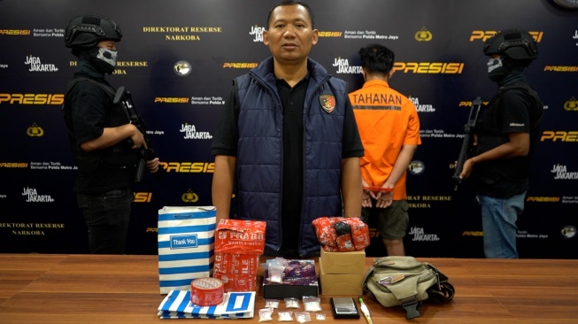 Berkedok Ekspedisi Gadungan, Polisi Gagalkan Peredaran Sabu di Jakarta Pusat