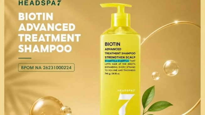 HEADSPA7 Biotin Advanced Treatment Shampoo (Shopee)