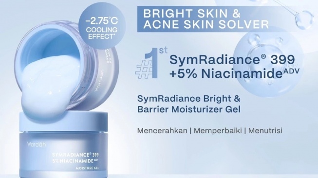 Wardah Bright & Barrier Boost Moisture Gel (Shopee)