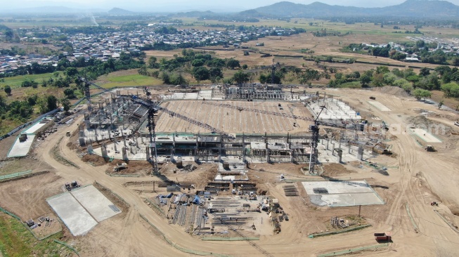 Terus Dipacu! Begini 20 Persen Penampakan Stadion Sudiang Makassar