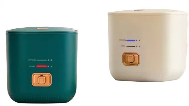 Lunalife Mini Rice Cooker 0.8L. [Shopee/Luna Life]
