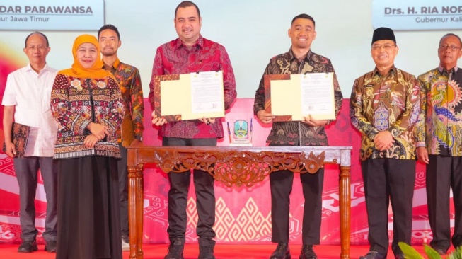 Misi Dagang dan Investasi antara Provinsi Jawa Timur dan Kalimantan Barat.(Dok: Pemprov Jatim)