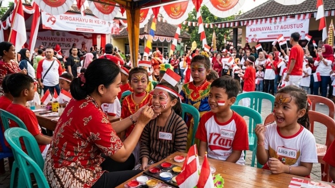 5 Rekomendasi Face Painting Terbaik Buat Riasan 17 Agustusan, Aman untuk Anak-anak!