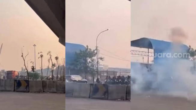 Penggerebekan kasus narkoba di Kampung Bahari, Tanjung Priok, Jakarta Utara, pada Kamis (13/8/2026). [Suara.com/istimewa]