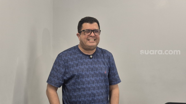 Direktur Eksekutif Asosiasi Telekomunikasi Seluruh Indonesia (ATSI), Marwan O Baasir dalam.DeepTalk Podcast Suara.com di Jakarta, belum lama ini. [Suara.com/Dythia]