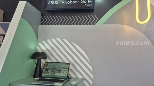 Kampanye Asus Vivobook Pick Your Vibe di Jakarta, Kamis (13/8/2026). [Suara.com/Dythia]