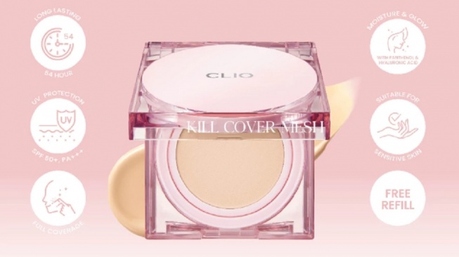 CLIO Kill Cover Mesh Glow Cushion (Shopee)