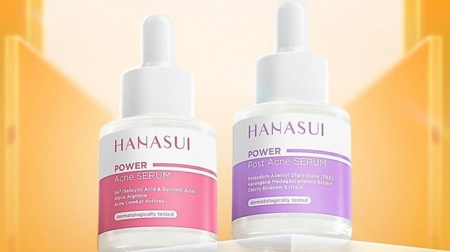 Hanasui Acne Serum dan Post Acne Serum (Shopee)