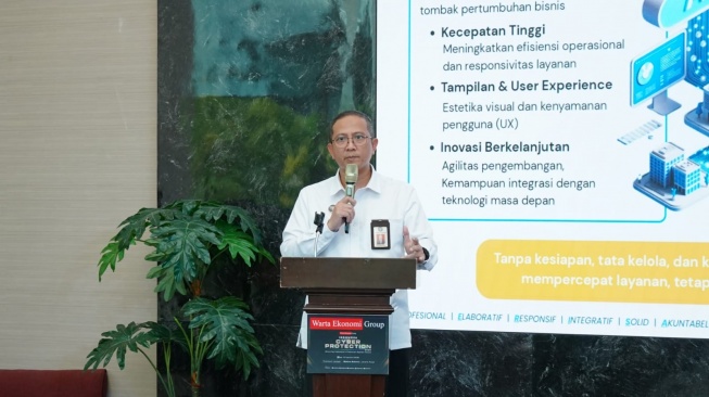 Diskusi Indonesia Cyber Protection 2026: &ldquo;Securing Indonesia&rsquo;s Financial Digital Future&rdquo; yang digelar Warta Ekonomi di Jakarta, Kamis (13/8/2026).  [Ist]