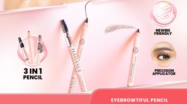 Rekomendasi Pensil Alis Waterproof dan Smudgeproof. (Shopee)