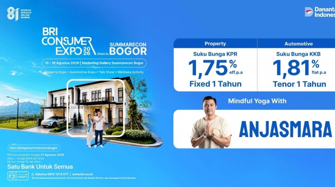 BRI Consumer Expo 2026 Goes to Summarecon Bogor, masyarakat bisa mewujudkan rumah atau mobil impian. (Dok: BRI)