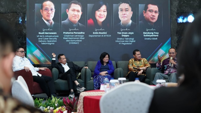 Diskusi Indonesia Cyber Protection 2026: &ldquo;Securing Indonesia&rsquo;s Financial Digital Future&rdquo; yang digelar Warta Ekonomi di Jakarta, Kamis (13/8/2026).  [Ist]