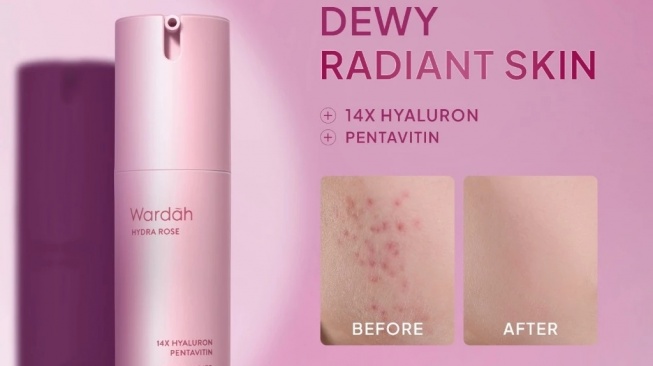 Wardah Hydra Rose Deep Barrier Repair Serum (Shopee)