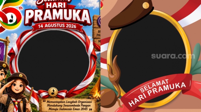 Link Twibbon Hari Pramuka Terbaru Lengkap Berbagai Tema, Tanpa Perlu Download