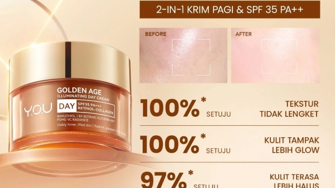 YOU Golden Age Illuminating Day Cream (Shopee)
