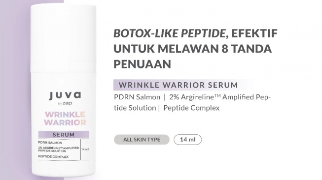 Juva by ZAP Wrinkle Warrior Serum (Shopee)