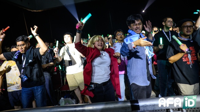 Antusiasme para penonton di ICE, BSD City, Tangerang Selatan, Banten saat AFAID26. (Dok AFAID26)