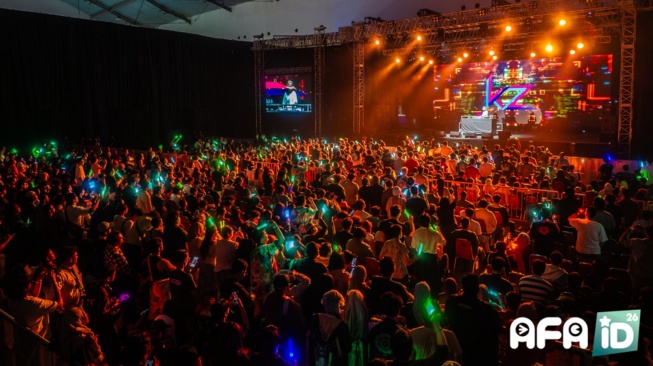 Salah satu musisi Jepang penampil di ICE BSD City dalam AFAID26, kz (livetune) menghadirkan musik elektronik yang ikonik. (Dok AFAID26)