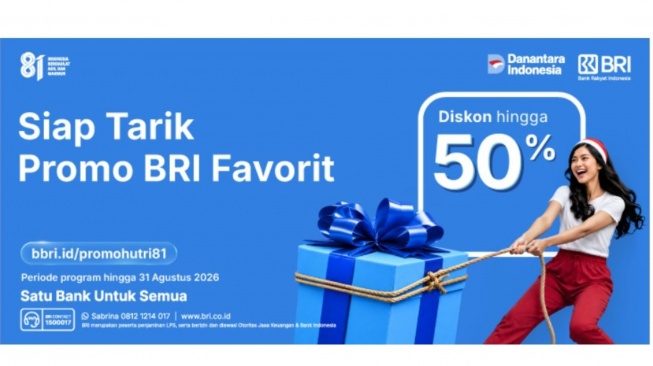 Meriahkan HUT ke-81 RI,  BRI Hadirkan Banyak Promo Istimewa