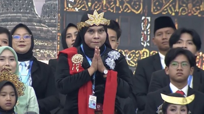 Susanah, ibu asal Bogor yang disebut dalam pidato kenegaraan Presiden Prabowo. [YouTube/ Sekretariat Presiden]