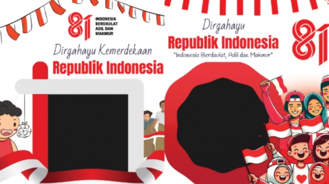 20 Twibbon HUT ke-81 RI untuk Anak-anak, Desain Lucu dan Gratis