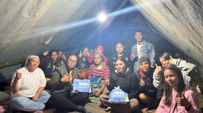 PNM Peduli Bergerak Cepat Bantu Korban Gempa di Nusa Tenggara Timur