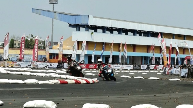 Honda Vario Evo 160 Jadi Salah Satu Kelas yang Dipertarungkan di AHDC Seri Purwokerto. (Foto: SUARA.COM/Manuel Jeghesta)