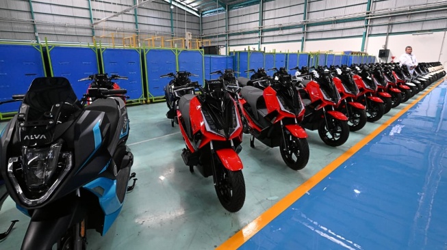 Pemerintah akan memberikan subsidi motor listrik paling cepat mulai September 2026. [Sekretariat Presiden]