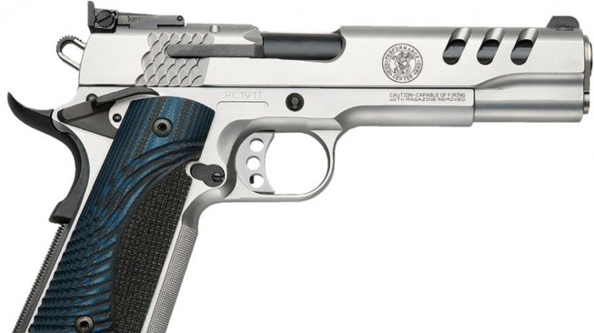 Ilustrasi pistol kaliber 45 (Wikipedia)
