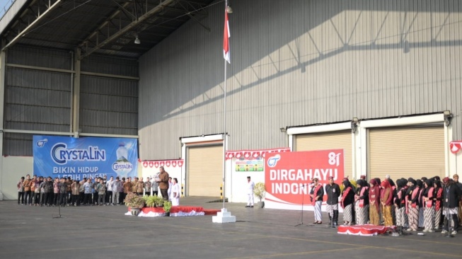 Upacara bendera HUT ke-80 RI OT Group