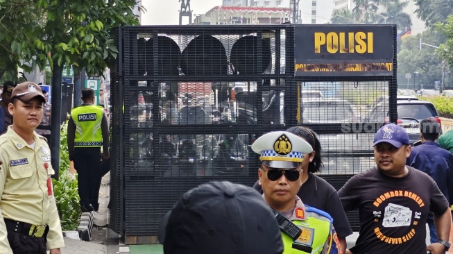 Aksi Mahasiswa Dibatasi hingga UOB Plaza, Polda Metro Siagakan 9.242 Personel