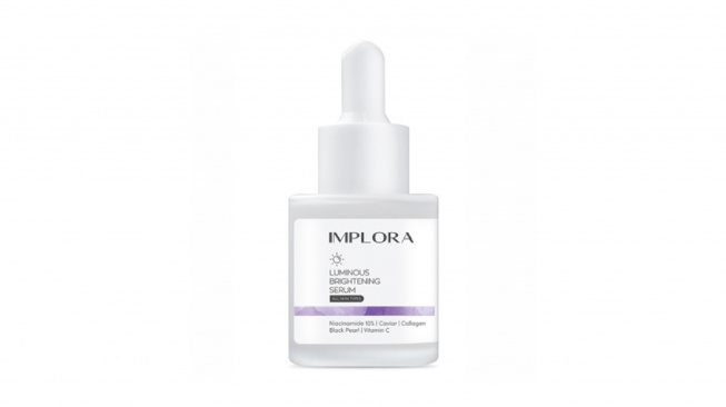 implora luminous brightening serum (shopee)
