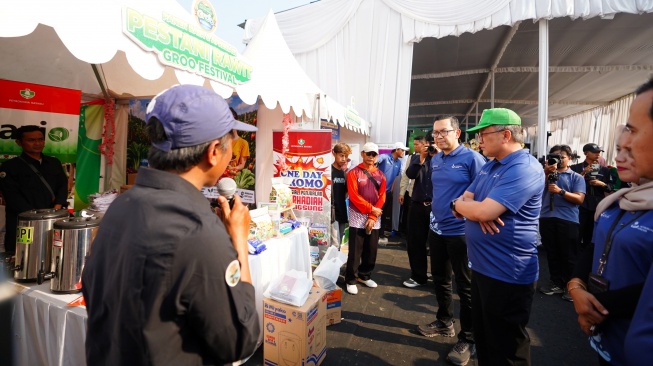 Petrokimia Gresik memperkenalkan inovasi dan produk pertanian sebagai bagian dari upaya mendorong penerapan budidaya berbasis teknologi dan data untuk meningkatkan produktivitas petani.