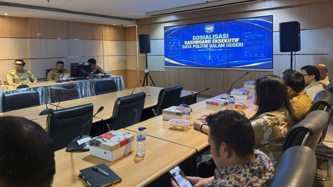 Direktorat Politik Dalam Negeri Perkuat Kebijakan Politik Berbasis Data dengan Dashboard Eksekutif