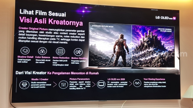 Nonton Film di Rumah Makin Sinematik, Teknologi LG Tampilkan Gambar Sesuai Visi Kreator