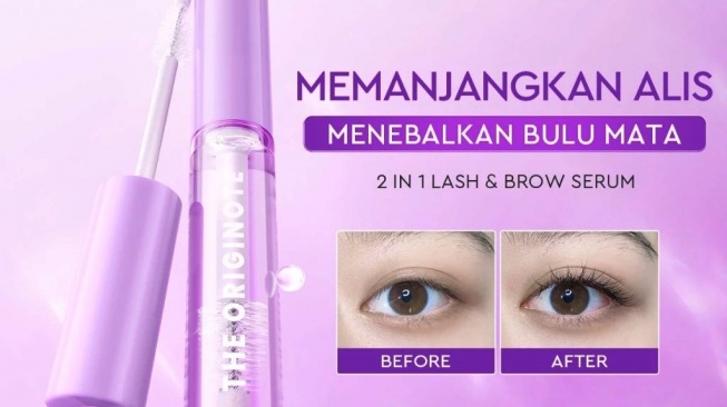 Serum bulu mata bagus sesuai review. (Shopee)