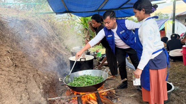 Selain mendirikan Posko PNM Peduli dan dapur umum, PNM terus memantau kondisi karyawan dan nasabah di wilayah terdampak. (Dok: PNM)