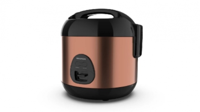 Maspion Rice Cooker Magic Com 0.6 Liter MRJ-0623 GRBF. [Shopee/Maspion]