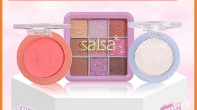 Salsa Galaxy Eyeshadow (Shopee)