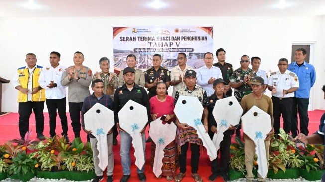 645 Rumah Khusus Tahap V Diserahkan, Brantas Abipraya Dukung Eks Pejuang Timor-Timur