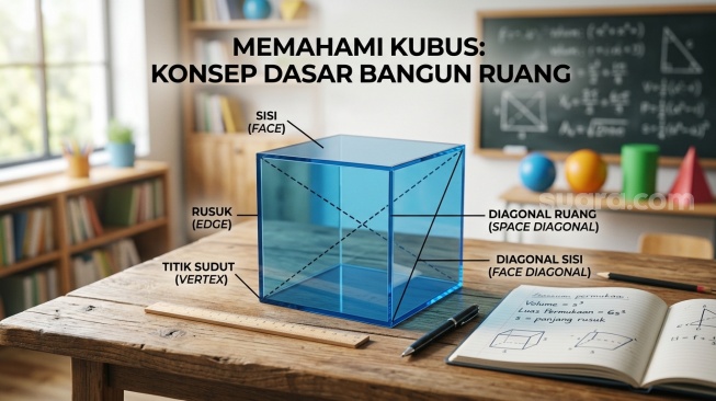 Rahasia Rumus Volume dan Luas Permukaan Kubus: Sifat Unik dan Contoh Soal Praktis