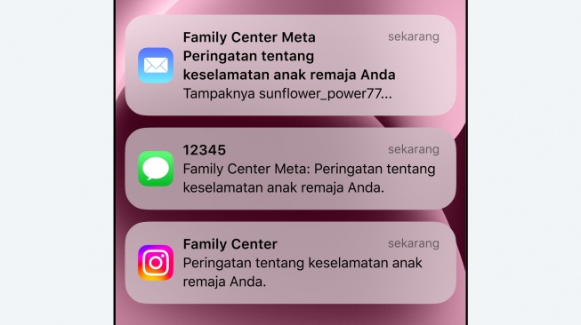 Fitur pengawasan orang tua di Instagram. [Meta]