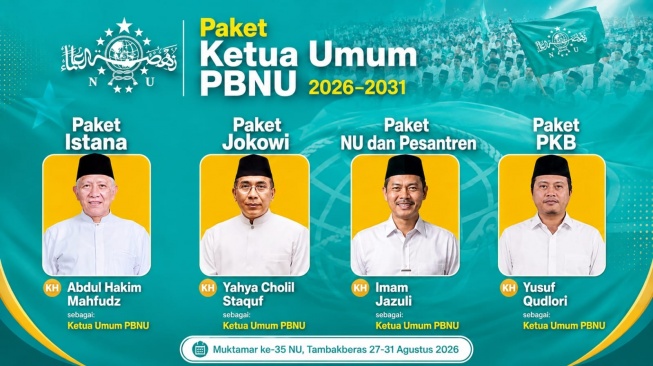 Empat kandidat kuat Ketum PBNU.