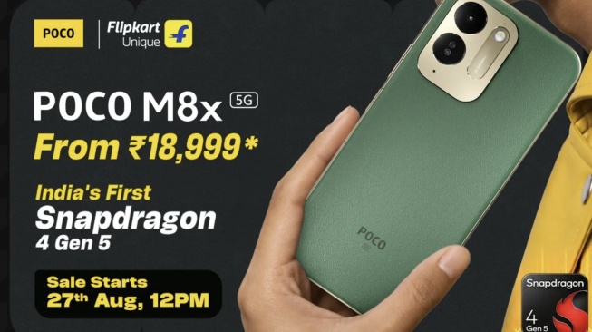 Poco M8x 5G. [Gizmochina]