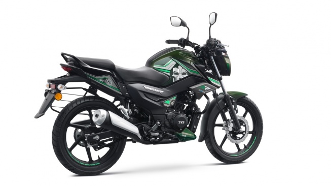 Motor TVS Raider edisi Doctor Doom. (TVS India)