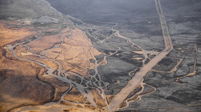 Kondisi kawasan terdampak kebakaran hutan dan lahan di Taman Nasional Bromo Tengger Semeru (TNBTS), Jawa Timur, Kamis (20/8/2026). [ANTARA FOTO/Irfan Sumanjaya/nz]